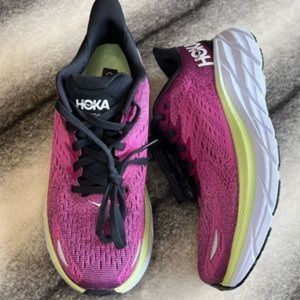NIB Hoka Clifton 8 Running Shoes - Women's
Blue Graphite - Ibis Rose / 6.5